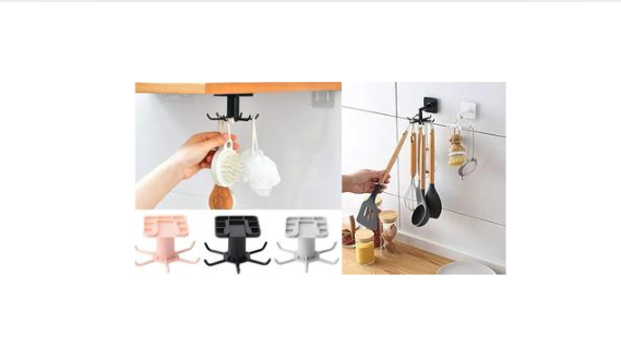 Modulyss  360 Degree Rotation Hook Pack of 2